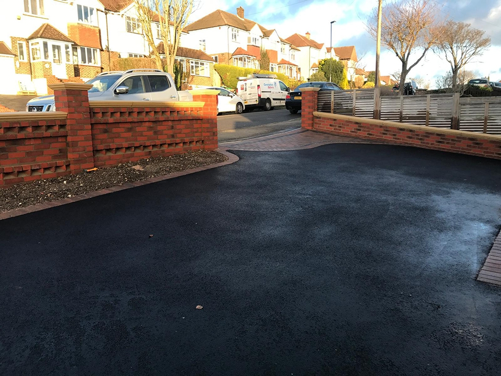New Tarmac driveway